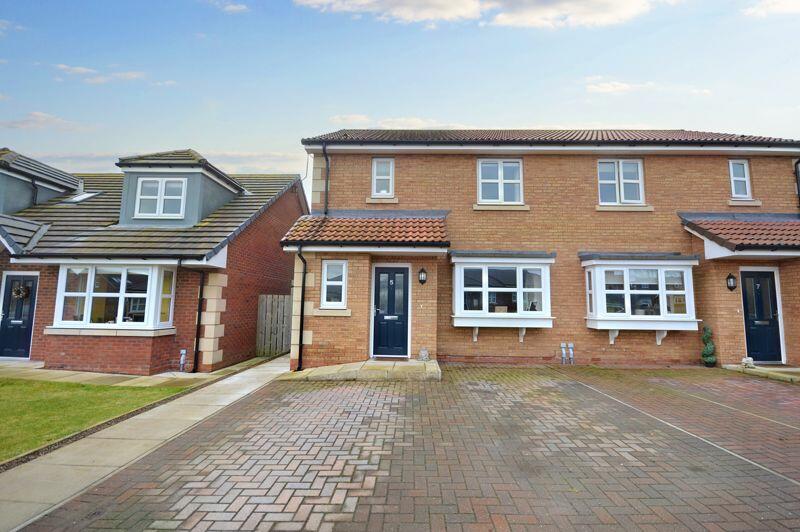 3 bedroom semidetached house for sale in Dunmoor Road, Belford, NE70