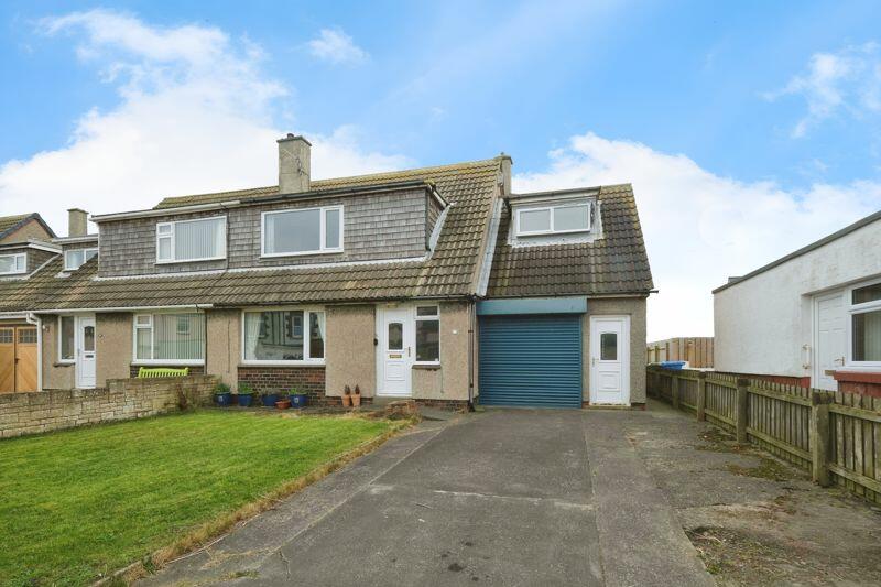 3 bedroom semidetached house for sale in Bay View, Amble, NE65
