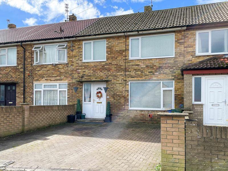 3 bedroom terraced house for sale in Anderson Crescent, Amble , NE65