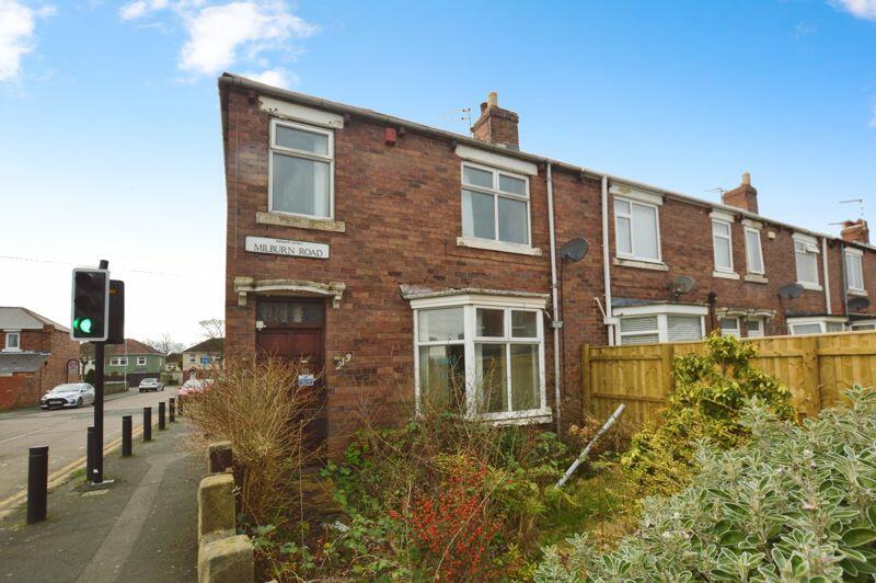 2 bedroom end of terrace house for sale in Milburn Road, Ashington, NE63