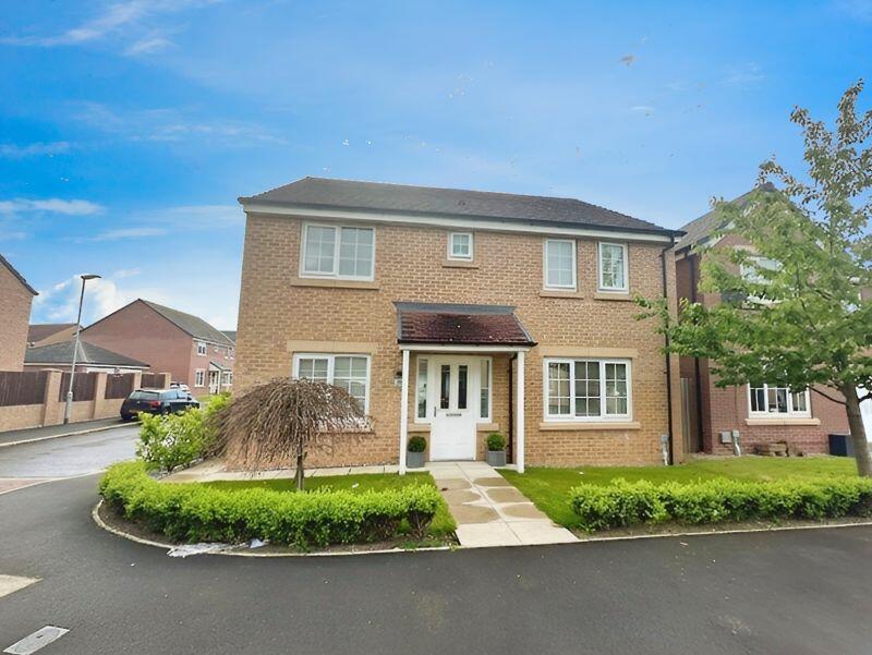 4 bedroom detached house for sale in Belfry Close, Ashington, NE63