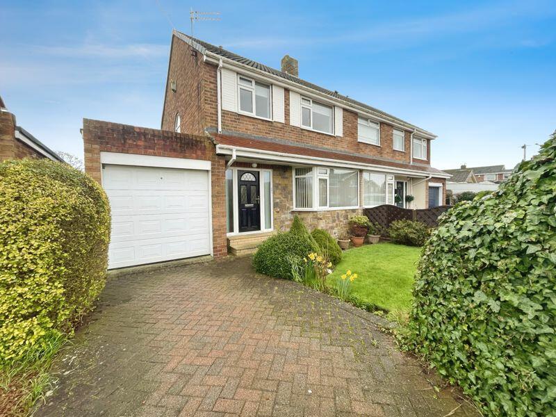 3 bedroom semidetached house for sale in Acorn Avenue, Bedlington, NE22