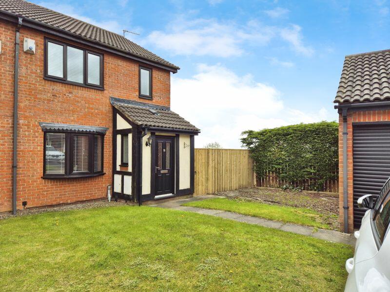 3 bedroom semidetached house for sale in Coleridge Drive, Choppington