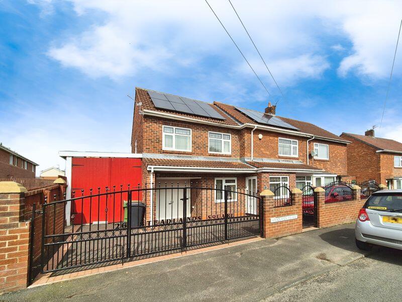 4 bedroom semidetached house for sale in Steadlands Square, Bedlington