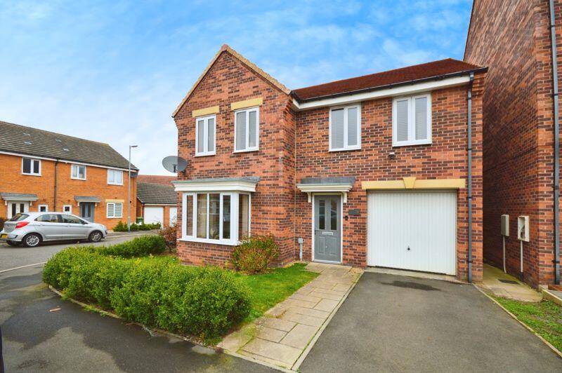 4 bedroom detached house for sale in Font Drive, Blyth, NE24