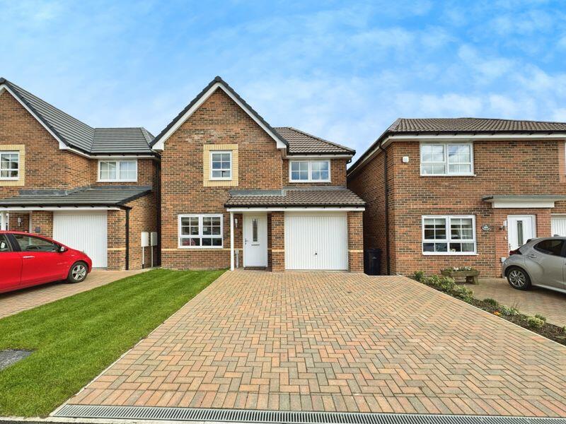 3 bedroom detached house for sale in Bluebell Drive, Pegswood, NE61
