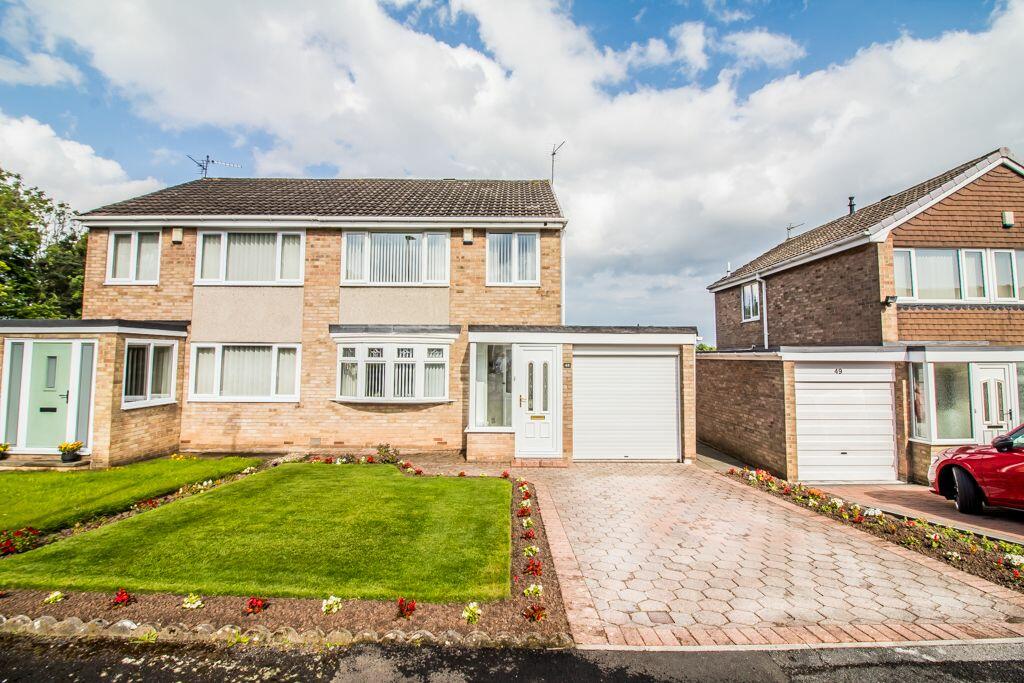 3 bedroom semidetached house for sale in Burnhope Road, Barmston