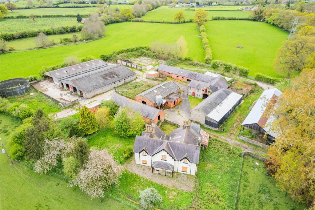 Detached house for sale in Pentrewern Farm, Gobowen, Oswestry