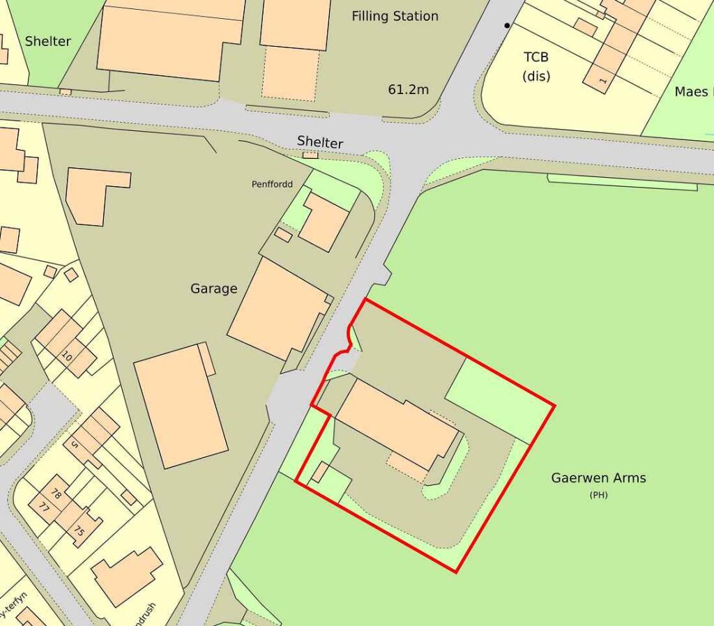 Main image of property: NW-423977 - Site of Ex-Gaerwen Arms, Chapel Street, Gaerwen LL60 6DW