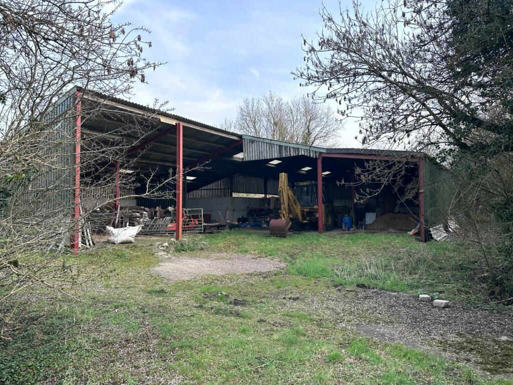 Primary image of Barn with permission to convert and land at Queen Charlton