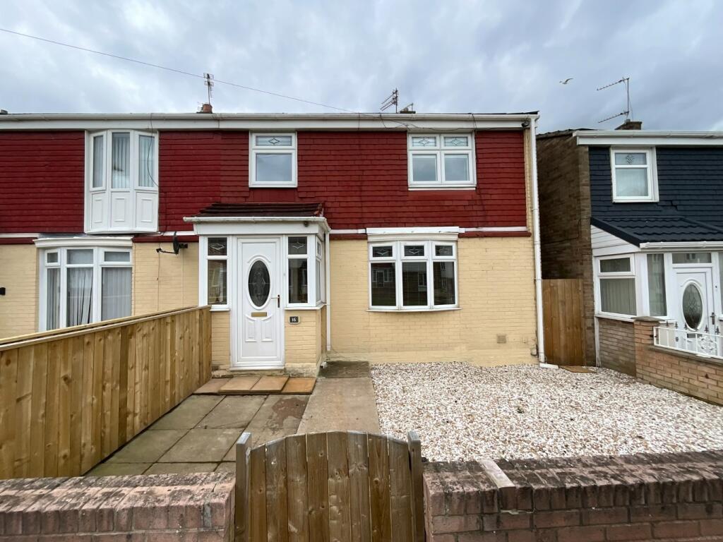 3 bedroom end of terrace house for sale in Beverley Court, Jarrow, Tyne