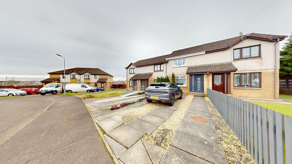 2 bedroom terraced house for sale in Woodgreen Court, Wishaw, ML2