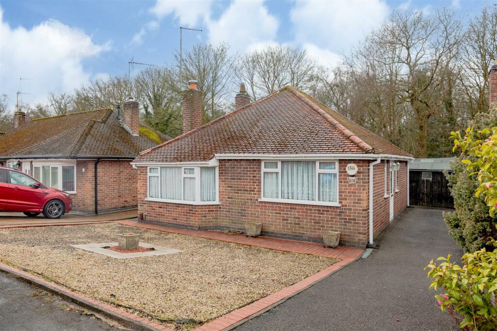 3 bedroom detached bungalow for sale in Rosemary Crescent, Whitwick, LE67