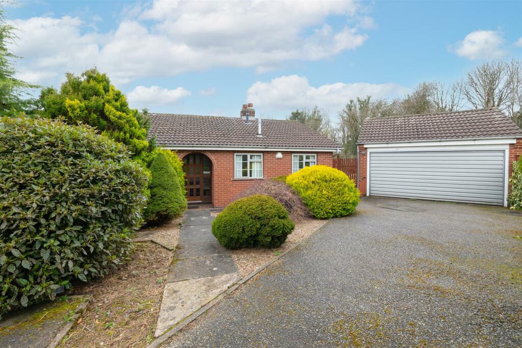 3 bedroom detached bungalow for sale in Mendip Close, AshbyDeLaZouch