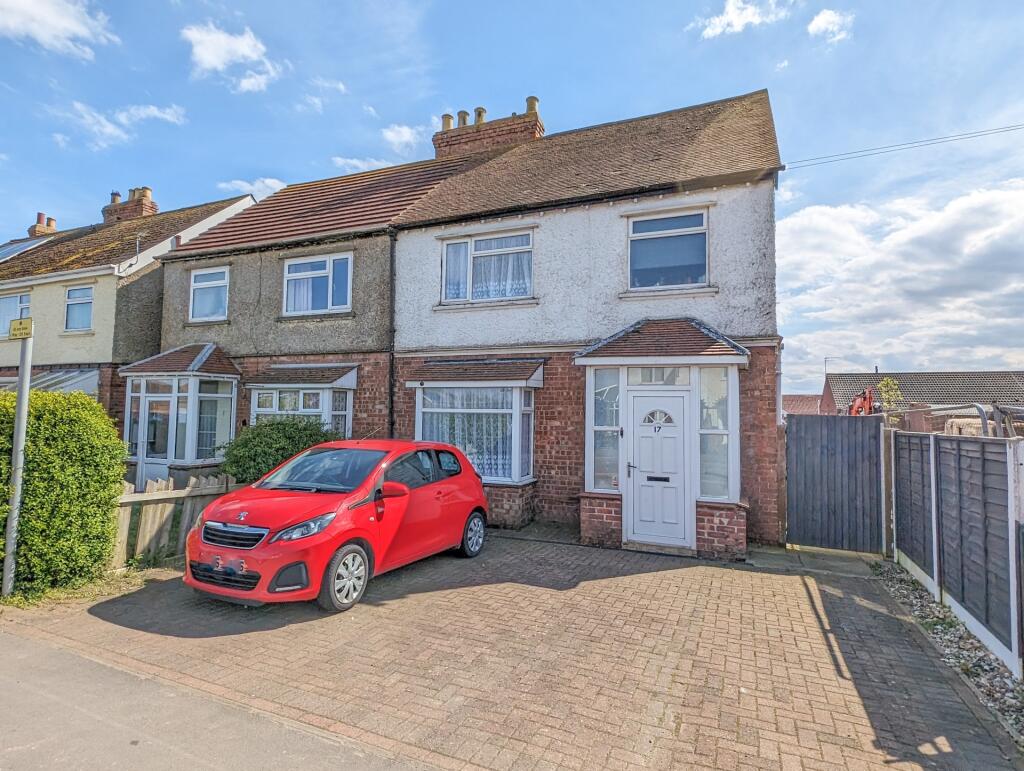 3 bedroom semidetached house for sale in Sea Road, Chapel St Leonards