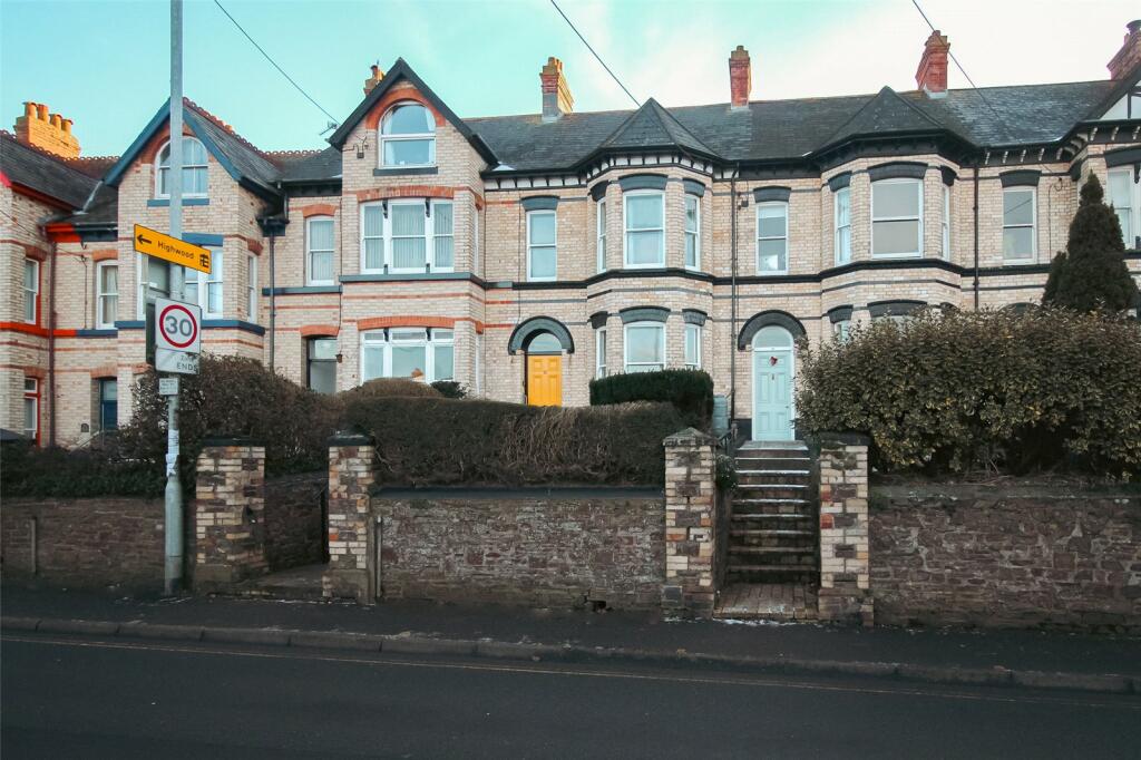 4 bedroom terraced house for sale in Abbotsham Road, Bideford, EX39