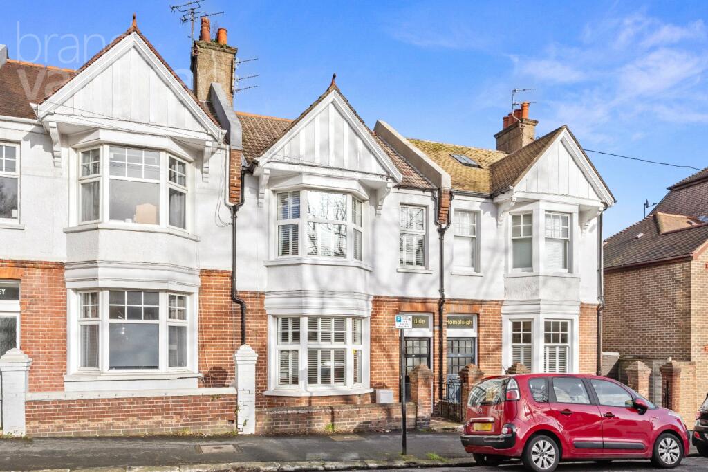 3 bedroom terraced house for sale in South Road, Brighton, East Sussex, BN1