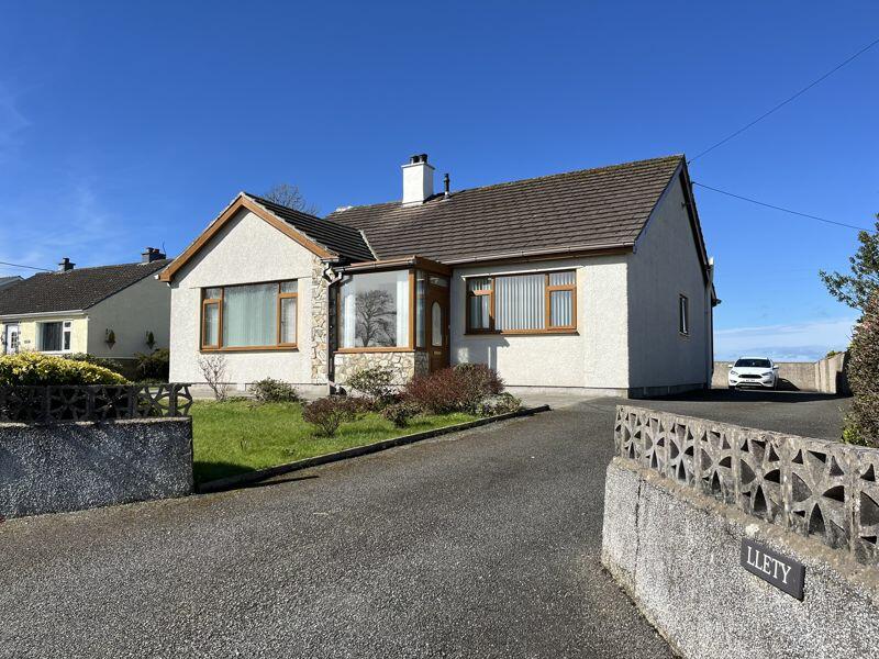 3 bedroom detached bungalow for sale in Rhostrehwfa, Isle of Anglesey, LL77