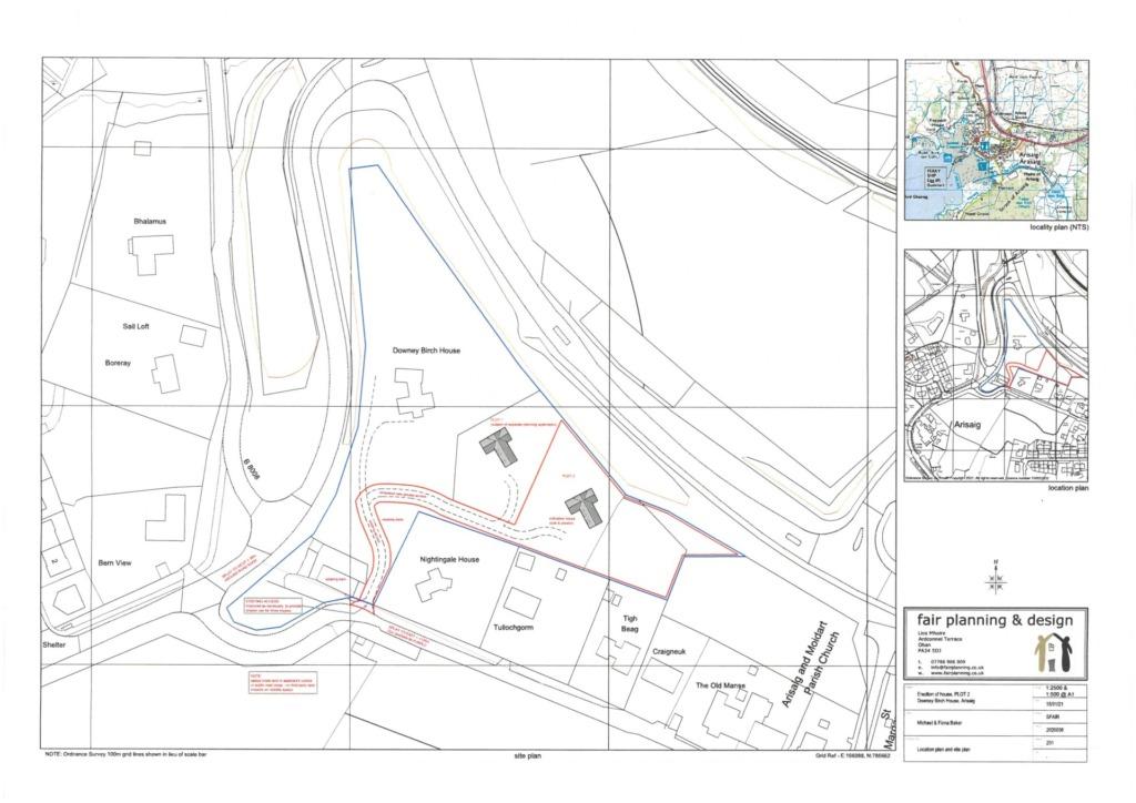 Land for sale in Plot 2, North East of Nightingale House, Arisaig, PH39