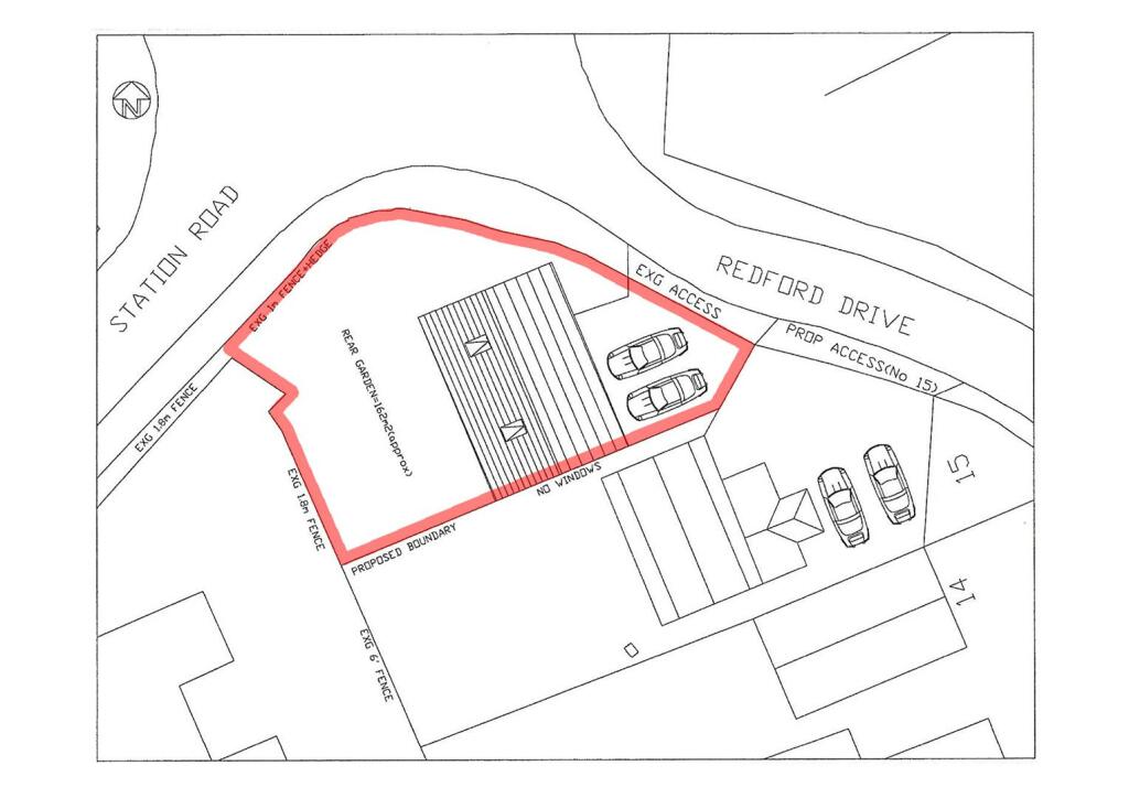 3 bedroom detached bungalow for sale in Land to the North of 15 Redford