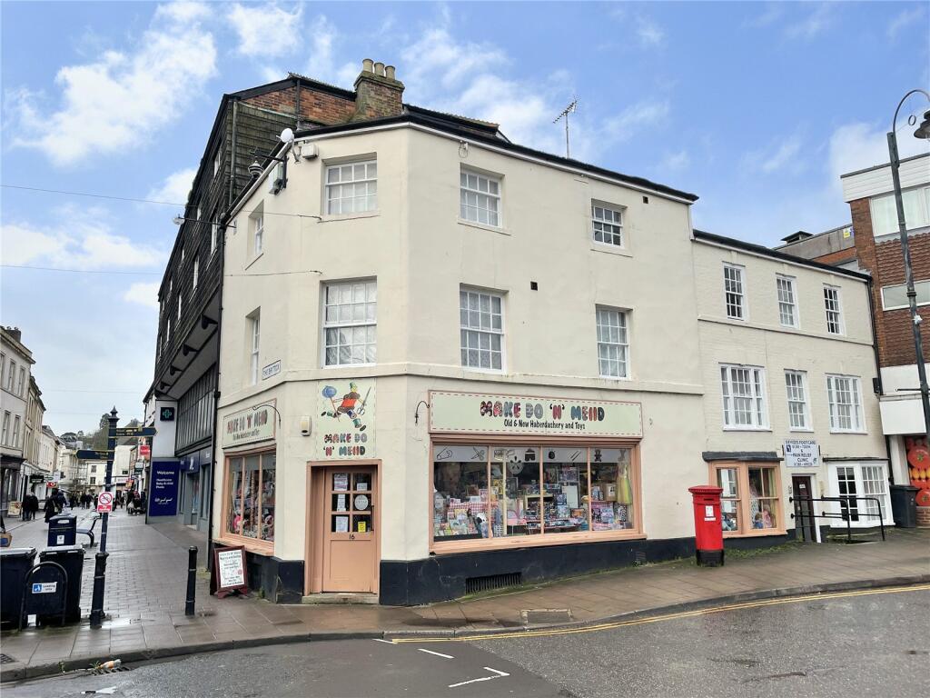 High street retail property for sale in The Brittox, Devizes, Wiltshire