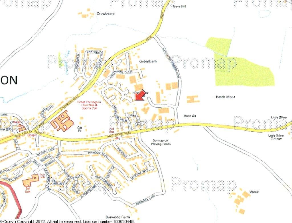 Plot for sale in Torrington, Devon, EX38