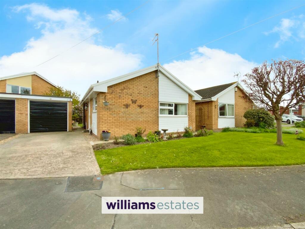 2 bedroom detached bungalow for sale in Llys Tudur, Rhyl, LL18