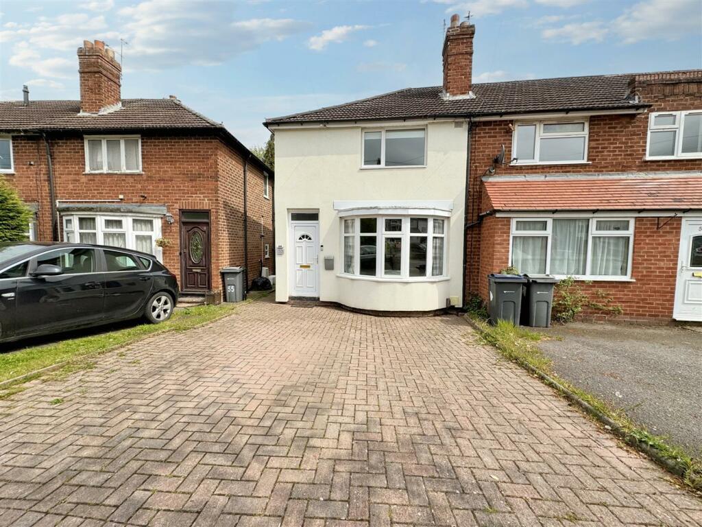 2 bedroom end of terrace house for sale in Cramlington Road, Great Barr