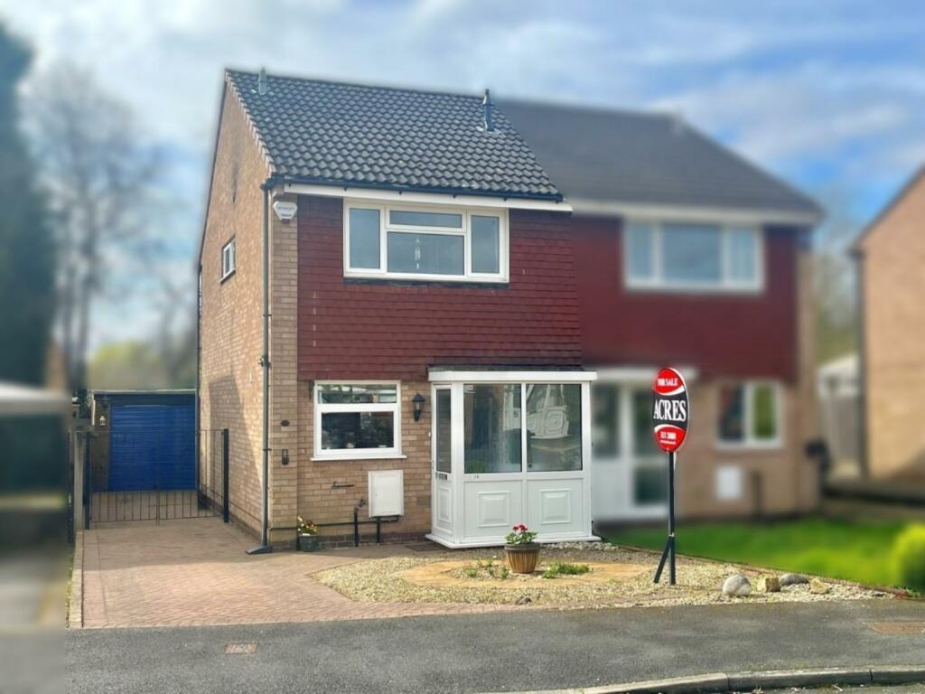 2 bedroom semidetached house for sale in Brailes Drive, Walmley