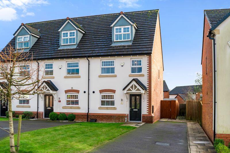 3 bedroom town house for sale in Fleming Court, Shevington, Wigan, WN6