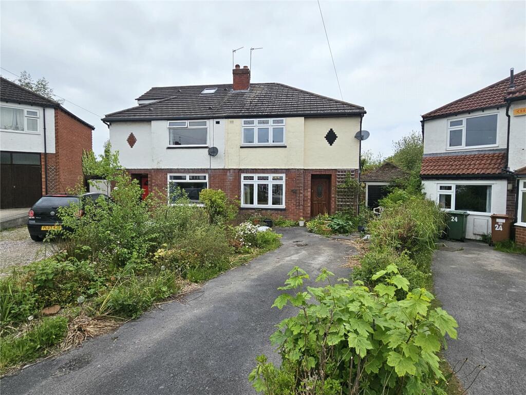 3 bedroom semidetached house for sale in Woodside Road, Irby, Wirral, CH61