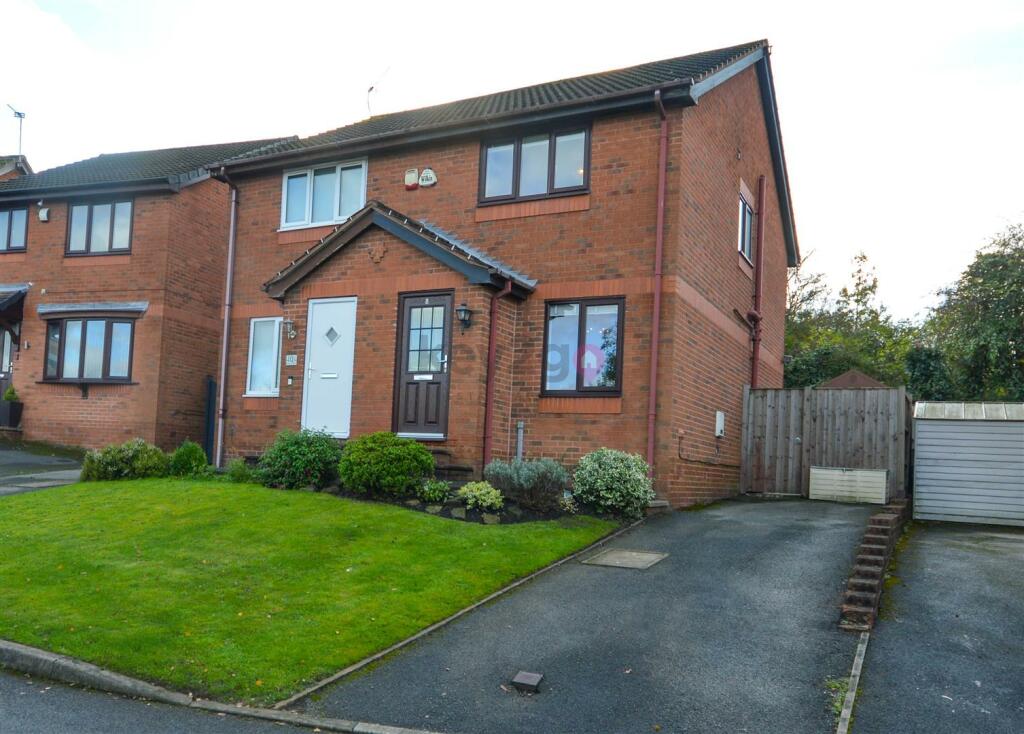 2 bedroom semidetached house for sale in Kemp Close, Killamarsh