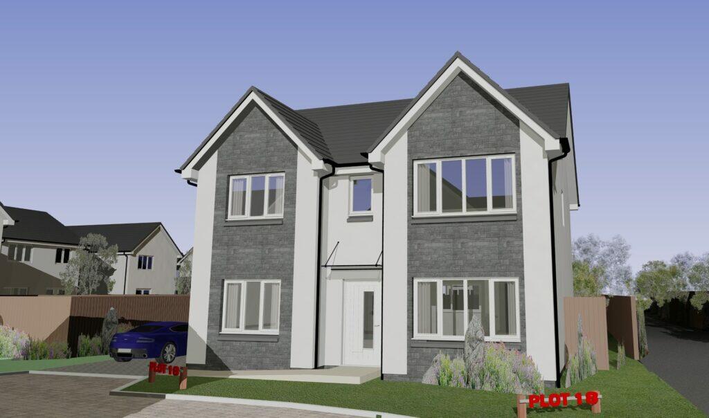 5 bedroom detached house for sale in Plot 18, (Sycamore Type) 2 Kirkwood Place, Glasgow, G33 1FT, G33