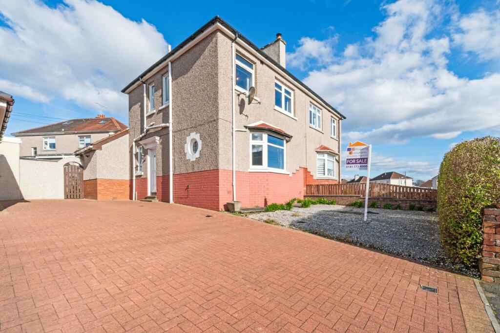 3 bedroom semi-detached house for sale in Stephen Crescent, Baillieston, G69 6JD, G69