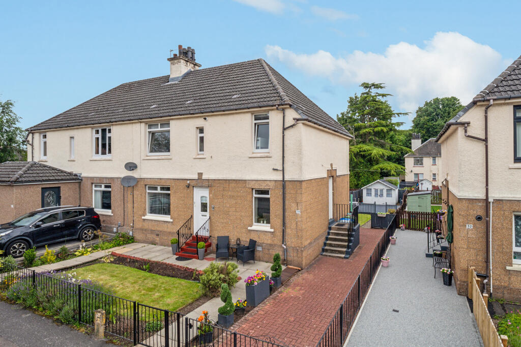 2 bedroom flat for sale in 34 Burn Terrace, Cambuslang, Glasgow, G72