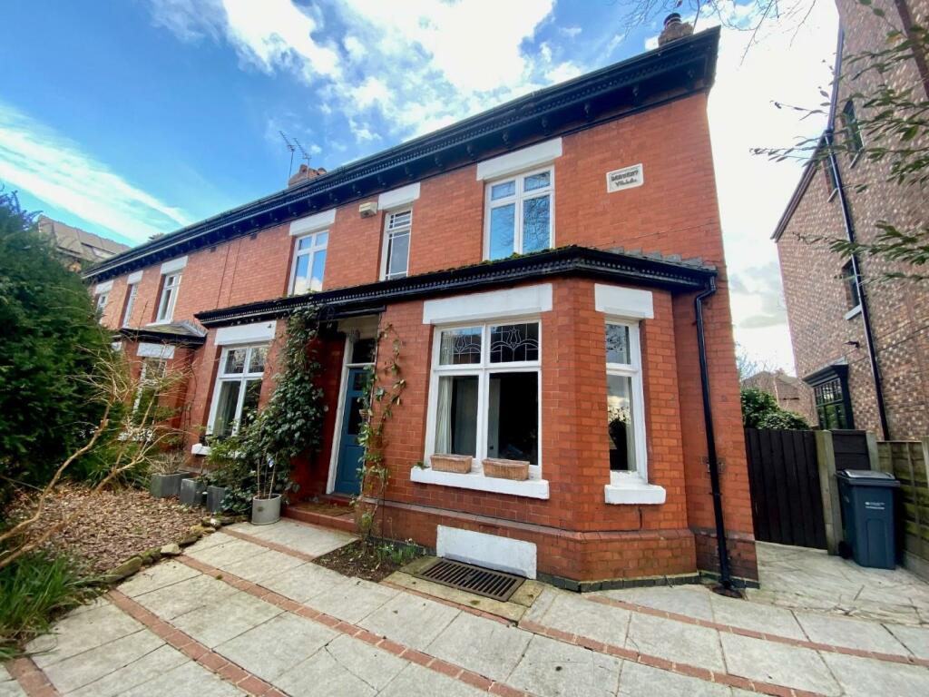 4 bedroom semidetached house for sale in Fog Lane, Didsbury, M20