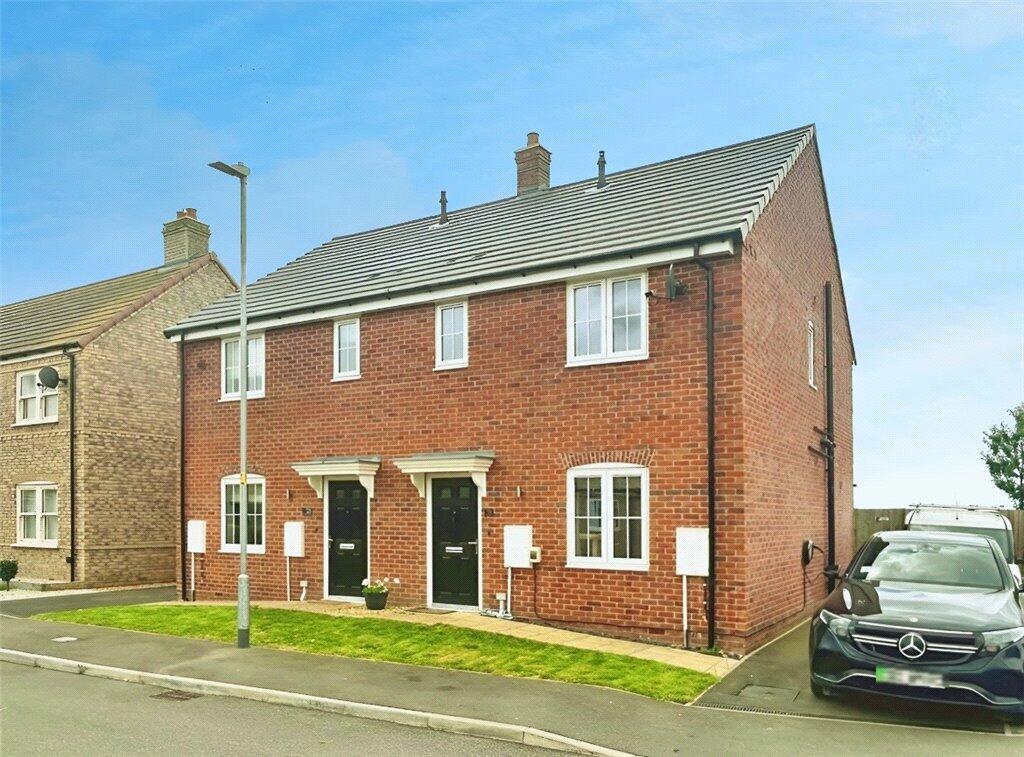 3 bedroom semidetached house for sale in Lowther Avenue, Moulton, Spalding, PE12