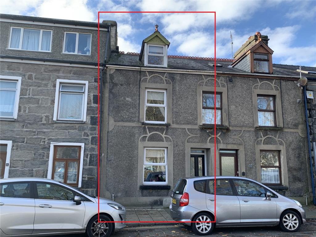 4 bedroom terraced house for sale in Lombard Street, Porthmadog