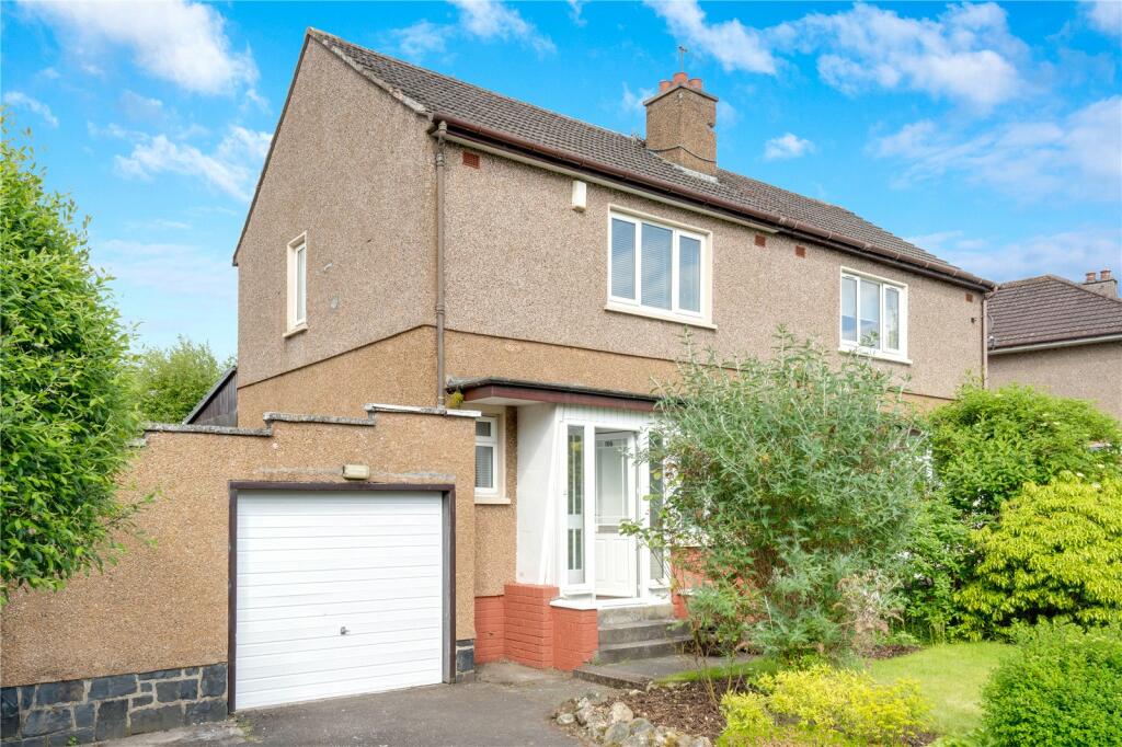 2 bedroom semidetached house for sale in Spey Road, Bearsden, Glasgow