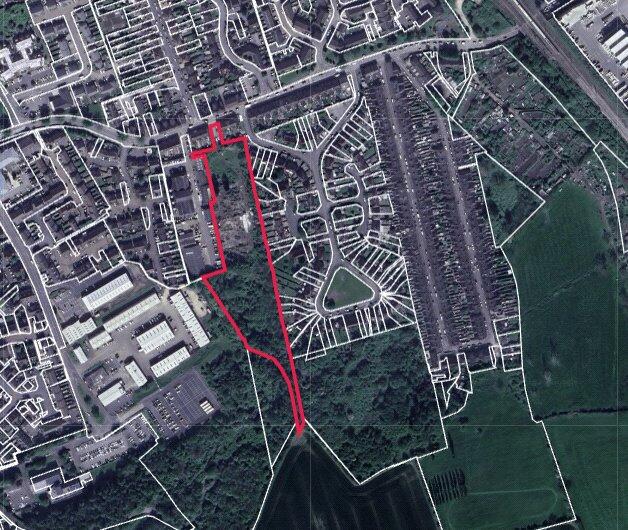 Main image of property: Land and Buildings On The South Side Of, Springfield Road, Grantham, NG31