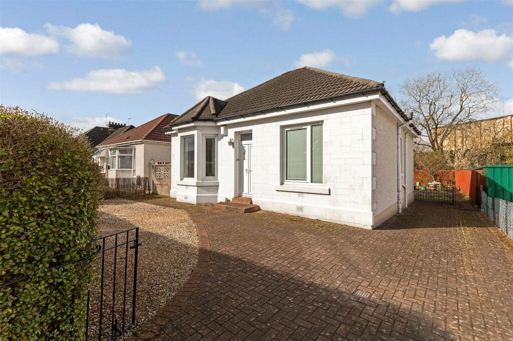 2 bedroom bungalow for sale in Colston Road, Bishopbriggs, Glasgow, East Dunbartonshire, G64