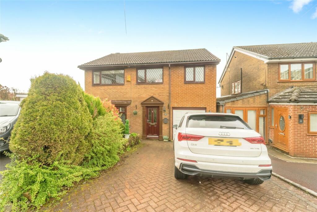 4 bedroom detached house for sale in Foxdale Close, Bacup, Lancashire, OL13