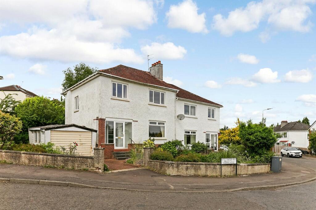 3 bedroom semidetached house for sale in Whitton Drive, Giffnock, Glasgow, East Renfrewshire, G46