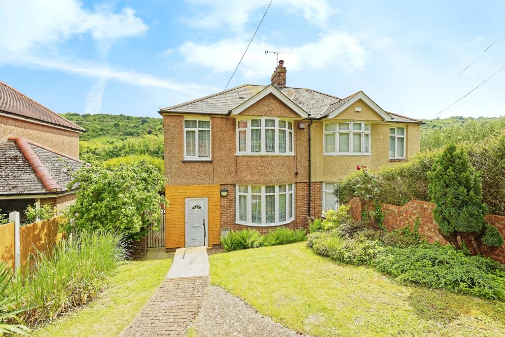 3 bedroom semidetached house for sale in Folkestone Road, Dover, Kent