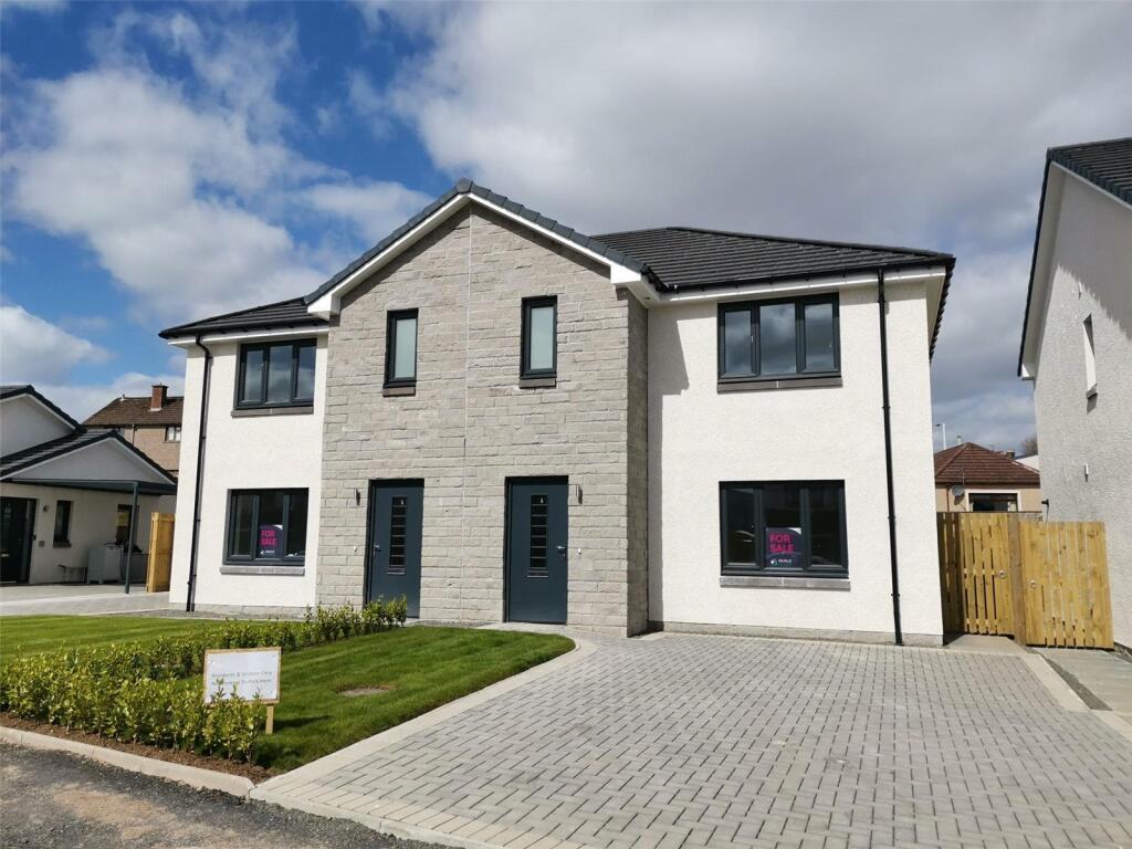 3 bedroom semidetached house for sale in Eden Brook, Auchtermuchty, Fife, KY14