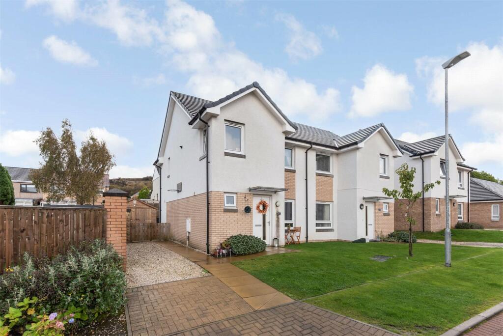 3 bedroom semidetached house for sale in Kirn Gardens, Gourock