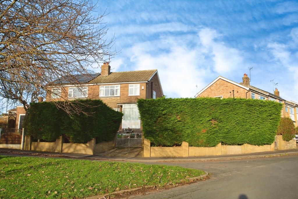 3 bedroom semi-detached house for sale in Knox Grove, Harrogate, North Yorkshire, HG1