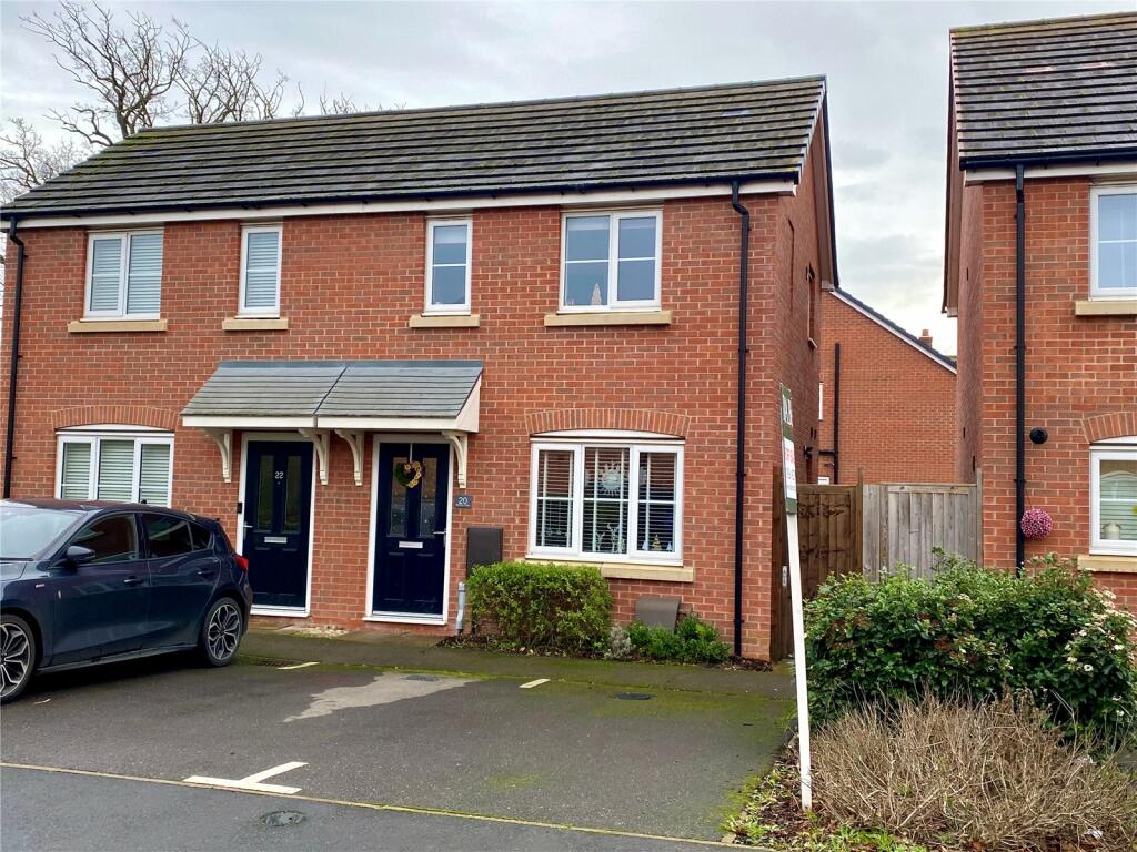 1 bedroom end of terrace house for sale in Batchelor Close, Whitnash, Leamington Spa