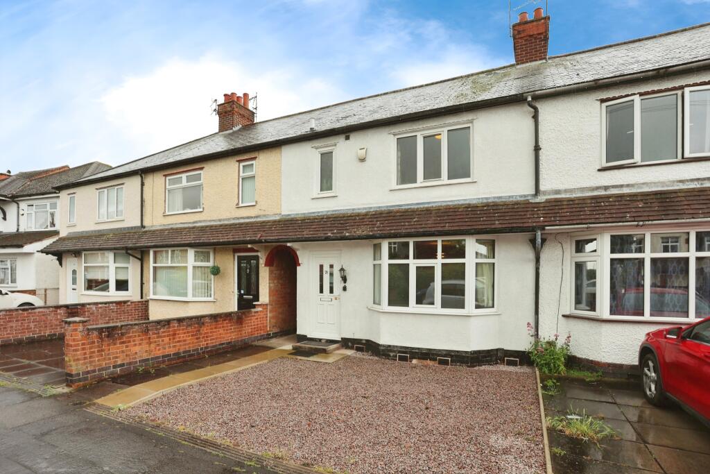 3 bedroom terraced house for sale in Knightthorpe Road, LOUGHBOROUGH