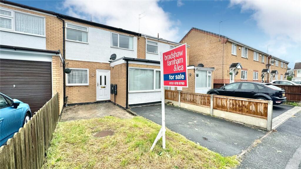 3 bedroom terraced house for sale in Garswood Close, Moreton, Wirral, CH46